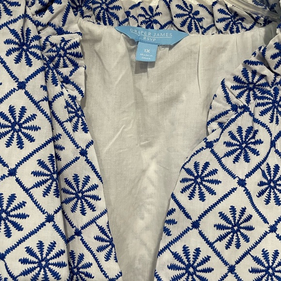 Women's DRAPER JAMES RSVP™ Embroidered Baby Doll Dress (see pics) - Picture 8 of 10